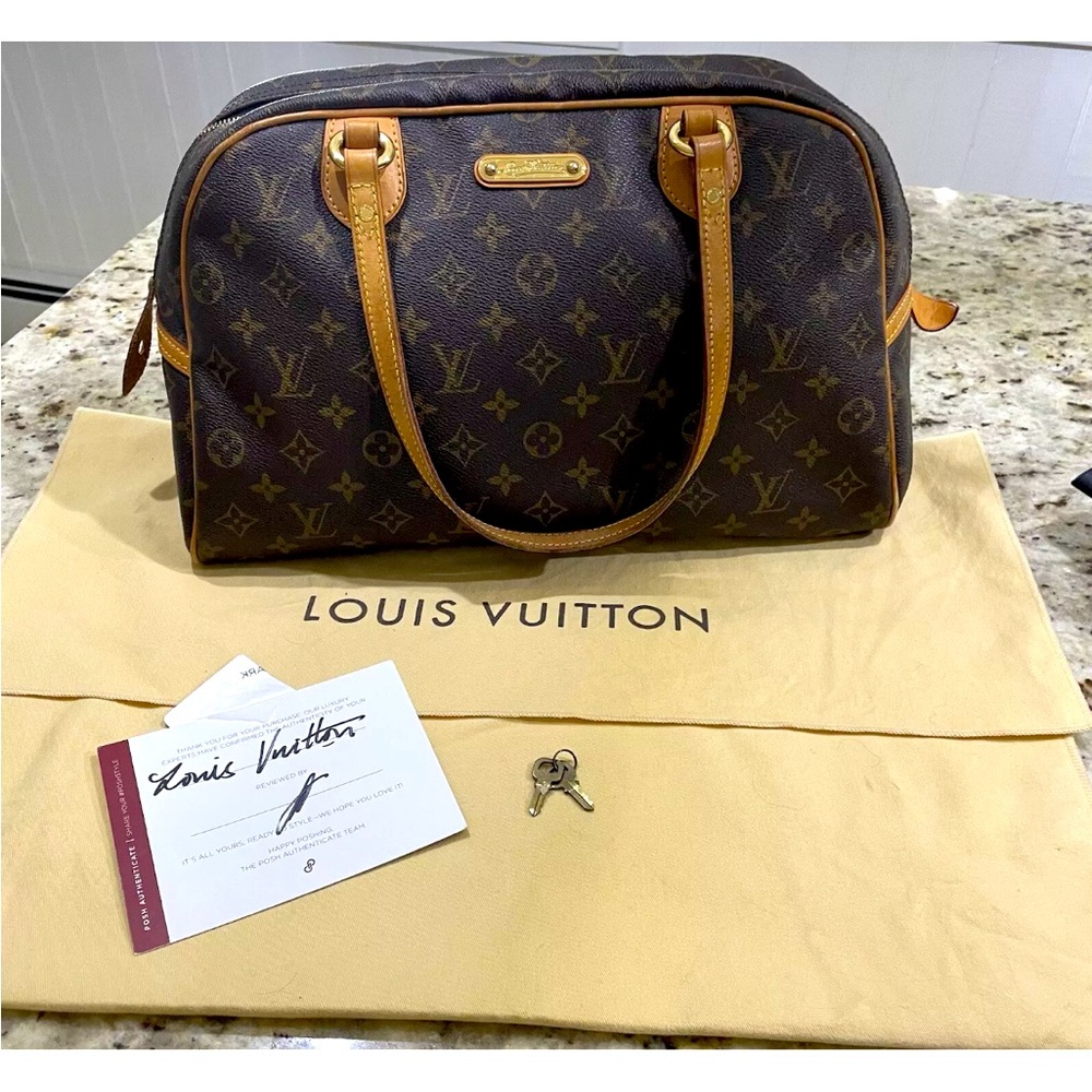 Louis Vuitton Montorquiel GM Bag
